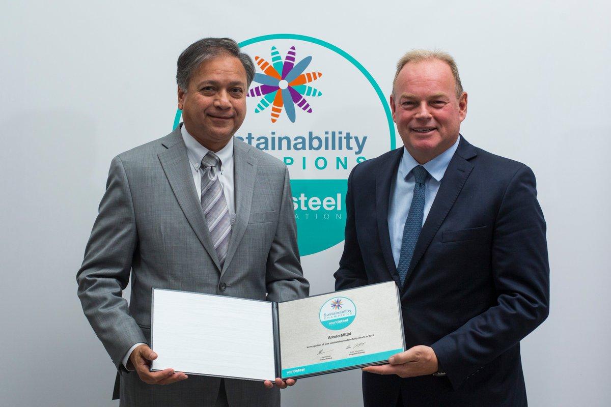 ArcelorMittal Steel Sustainability Champion for consecutive year