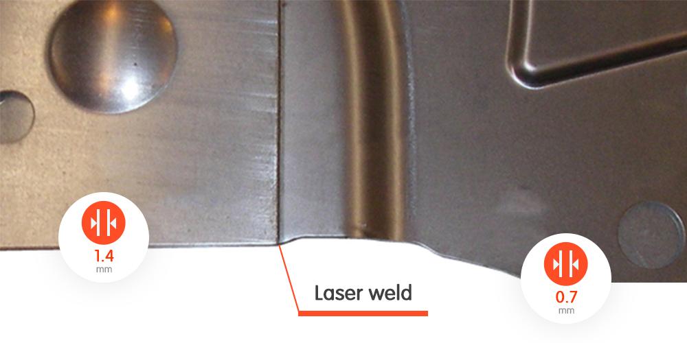 Laser welded blanks for cold stamping